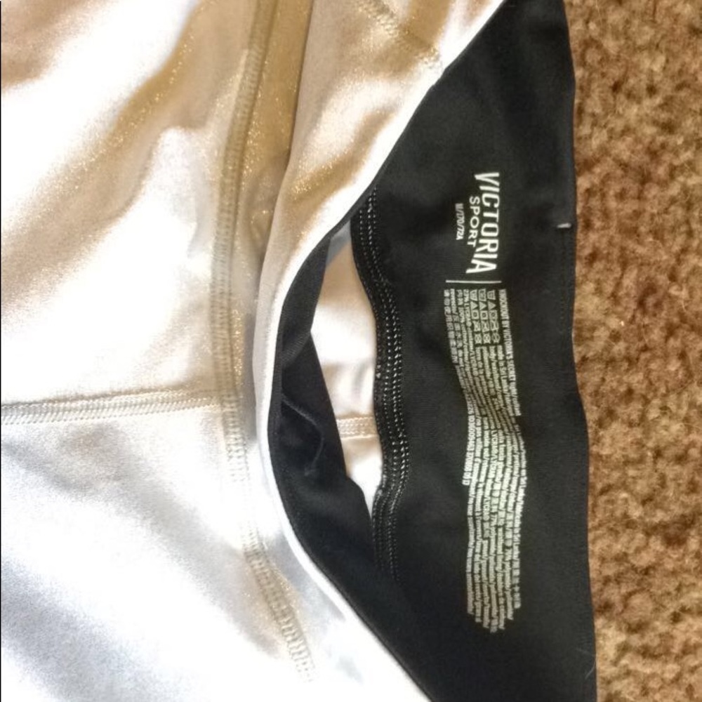 Glitter Victoria secret yoga pants